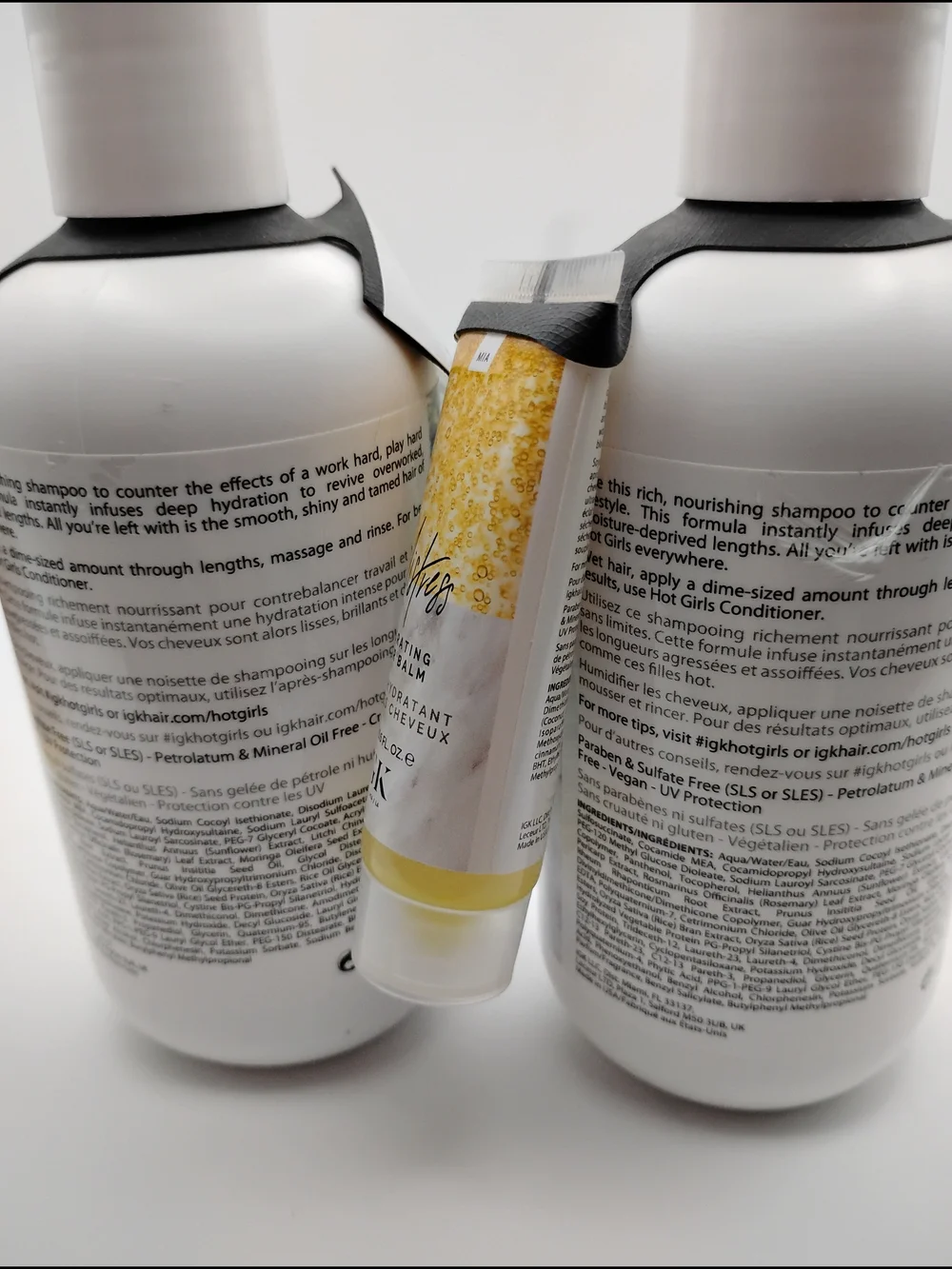 IGK Hot Girls Hydrating Shampoo Duo Includes 2 Mistress Hydrating Hair Balms